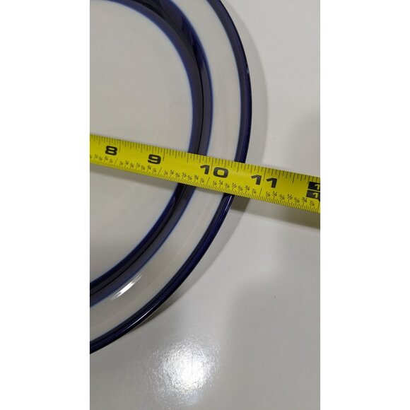 Noritake Prima stone Fjord Stoneware Dinner Plate Blue White Replacement - Picture 8 of 10